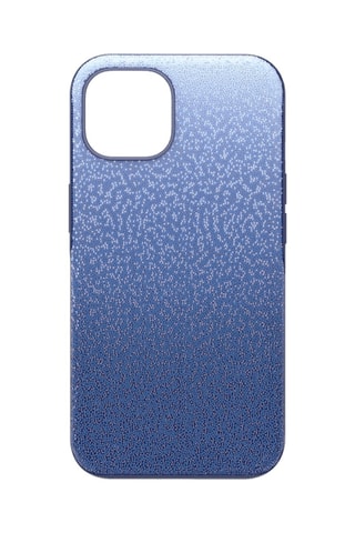 Carcasa iPhone 14 con cristales Swarovski High - Azul marino