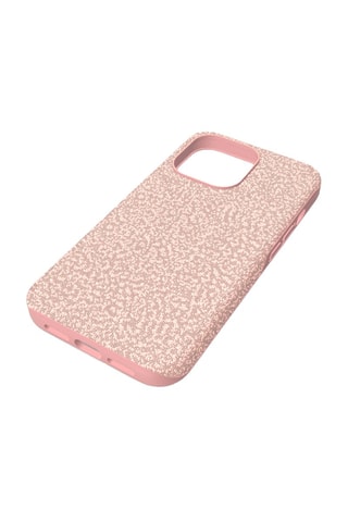 Carcasa iPhone 13 Pro con cristales Swarovski High - Rosa