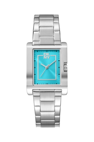 Reloj de cuarzo de acero - Plateado