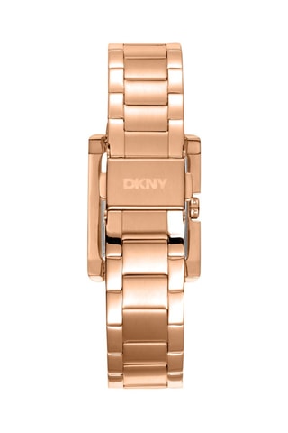 Reloj de cuarzo de acero - Rosa dorado