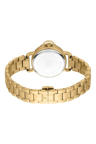 Montre à quartz en acier - Doré et argenté