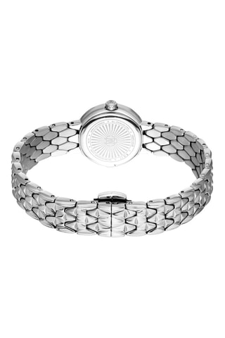 Reloj de cuarzo de acero - Plateado y azul marino