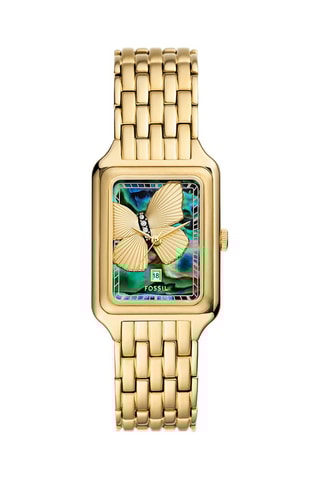 Reloj de cuarzo de acero - Dorado