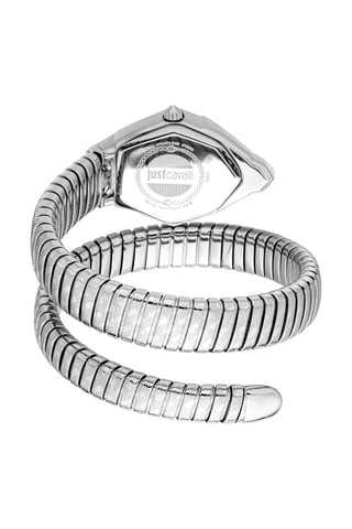 Reloj de cuarzo de acero - Plateado