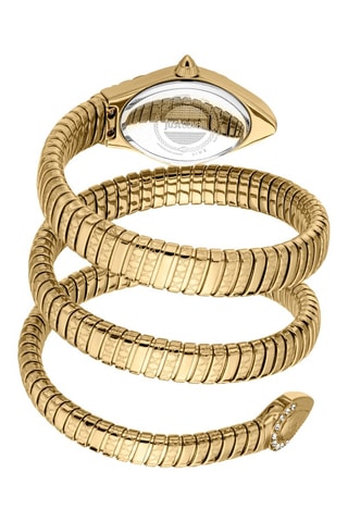 Reloj de cuarzo de acero - Dorado