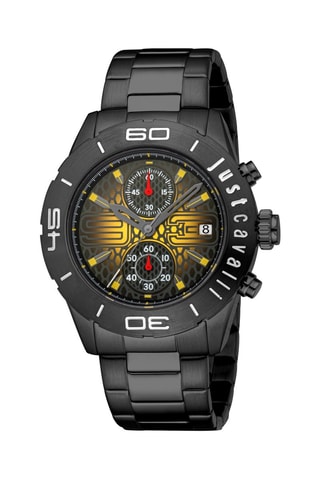 Reloj de acero inoxidable - Cronógrafo - Negro