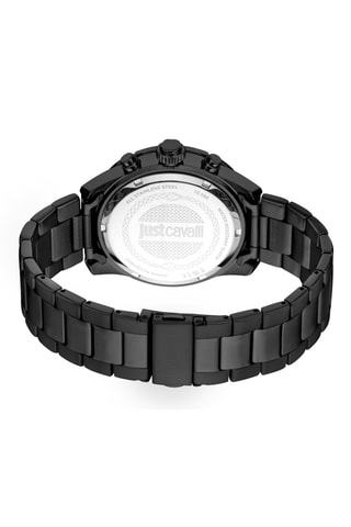 Reloj de acero inoxidable - Cronógrafo - Negro
