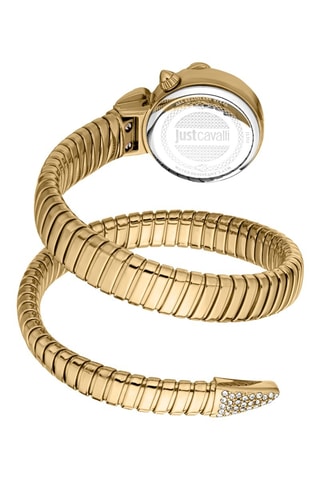 Reloj de cuarzo de acero - Dorado