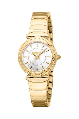 Montre à quartz en acier et cristaux tchèques Stella - Doré et argenté