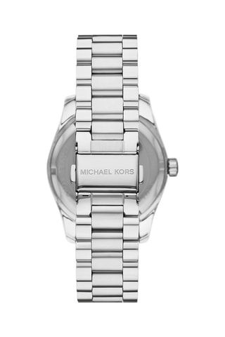 Reloj de cuarzo de acero inoxidable - Plateado