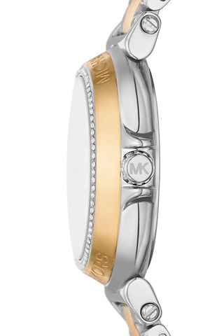 Reloj de cuarzo de acero inoxidable - Bicolor y dorado