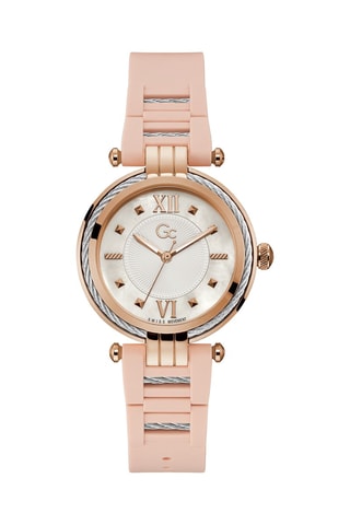 Reloj de cuarzo de silicona y nácar