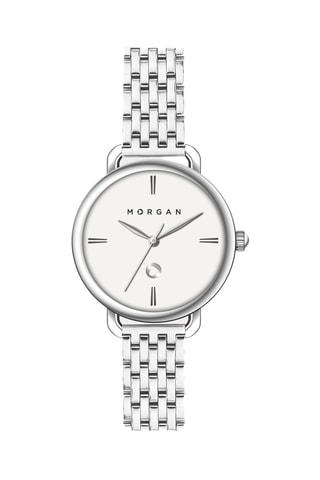 Reloj de cuarzo de aleación de cinc - Plateado