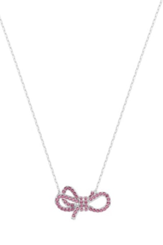 Collar Lifelong Bow - Plateado