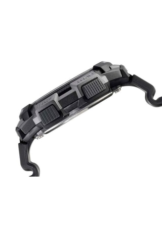 Reloj digital de resina - Cronómetro y función GMT - Negro