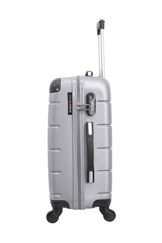 Valigia grande (L) Ottawa - 75 cm - Nero e argentato