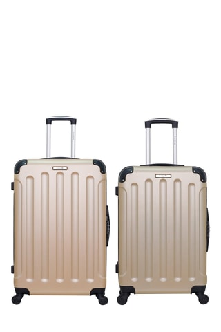 Valigia media e valigia grande (M/L) Madrid - Beige