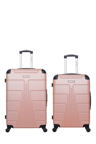 Valigia media e valigia grande (L/M) Ottawa - 64/95 l - Dorato rosa