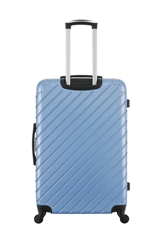 Valigia XL e valigia media - Celeste - 75/65 cm