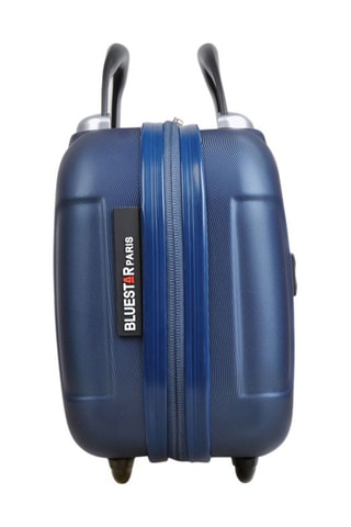 Beauty-case Madrid-K - 30 cm - Nero e blu