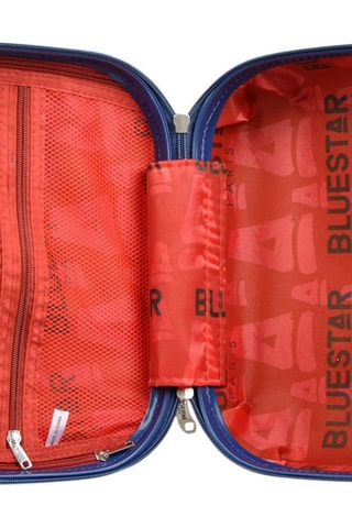 Beauty-case Madrid-K - 30 cm - Nero e blu