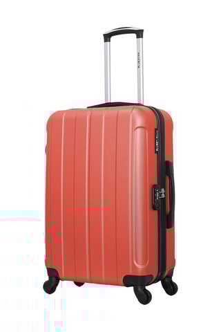 Valigia media Bluestar Napoli (M) - Corallo - 65 cm