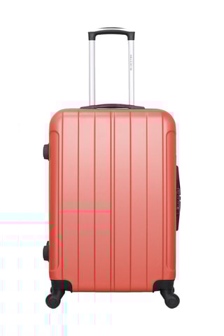 Valigia media Bluestar Napoli (M) - Corallo - 65 cm