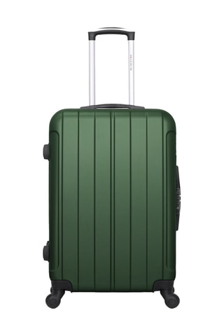 Valigia media Bluestar Napoli (M) - Verde scuro - 65 cm
