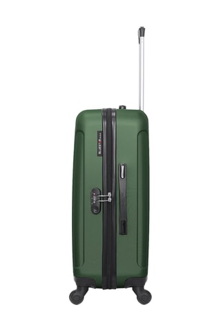 Valigia media Bluestar Napoli (M) - Verde scuro - 65 cm