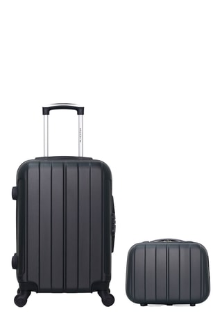 Bagaglio a mano e beauty-case Bluestar Napoli - Nero - 55/30 cm