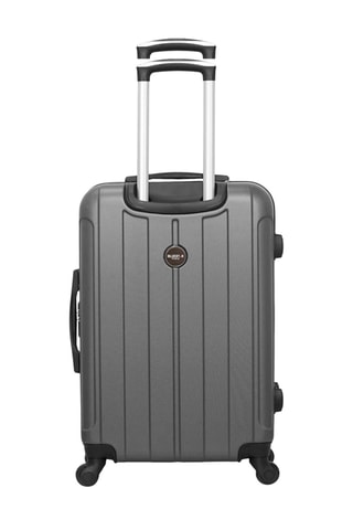 Valigia media e beauty-case Bluestar Napoli - Grigio scuro - 41/30 cm