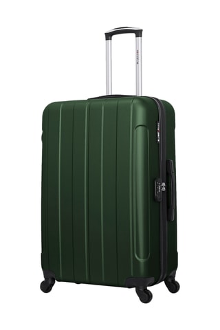 Valigia grande e beauty-case Bluestar Napoli - Verde scuro - 75/30 cm