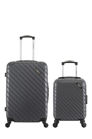 Valigia media e valigia XXS Bluestar Cite - Grigio scuro - 41/32 cm