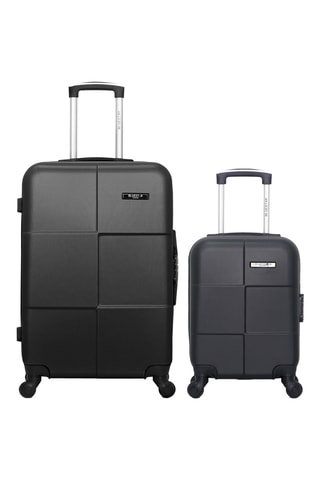 Valigia media e valigia XXS Bluestar Miami - Nero - 41/32 cm