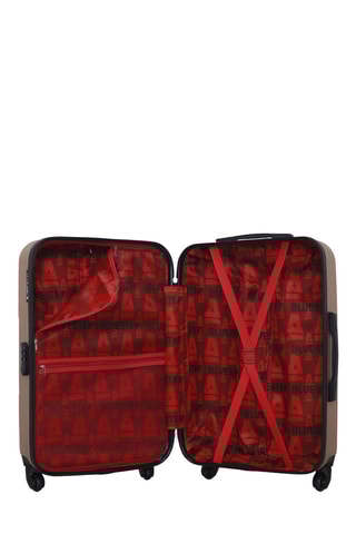 Valigia media e bagaglio a mano Bluestar Miami - Rosa dorato - 41/35 cm