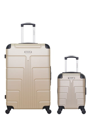 Valigia grande e valigia XXS Bluestar Ottawa - Beige - 75/46 cm