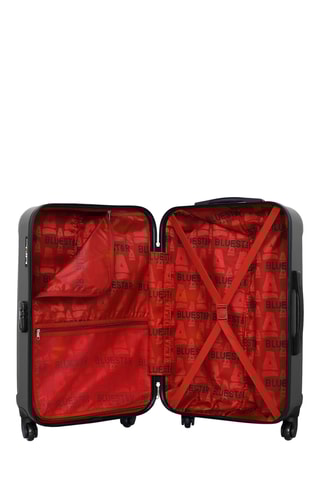 Set 2 valigie e beauty-case Bluestar Napoli - Grigio scuro - 65/55/30 cm