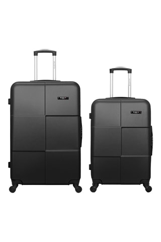 Valigia grande e valigia media Bluestar Miami - Nero - 75/65 cm