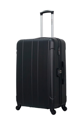 Valigia grande e valigia media Bluestar Napoli - Nero - 75/65 cm