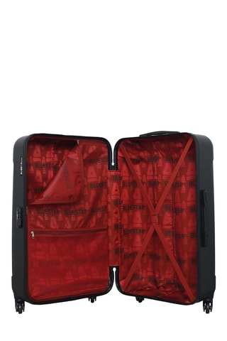 Set 2 valigie e beauty-case Bluestar Napoli - Nero - 75/55/30 cm