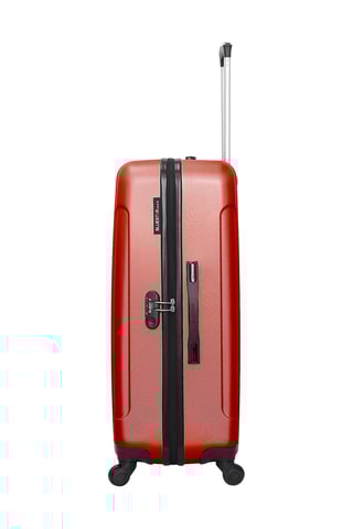 Set 2 valigie e beauty-case Bluestar Napoli - Rosso - 75/55/30 cm