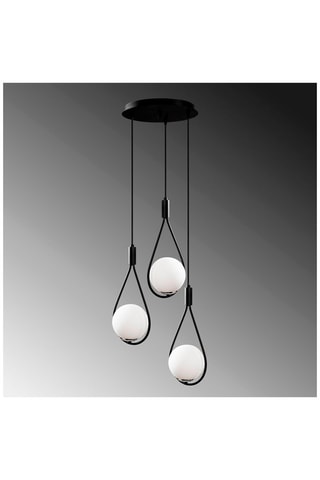 Lámpara de techo Mudoni - Negro