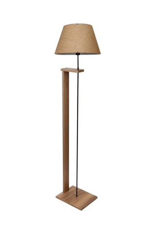 Lampadaire en bois Ayd - Naturel - 60 W - 150 cm