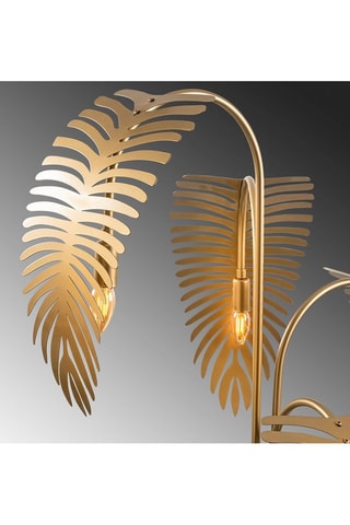 Lampadaire - Doré - 5 x 40 W