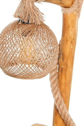 Lampadaire en bois - Naturel