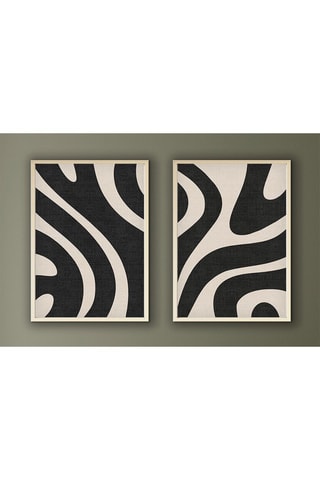 2 cuadros de MDF Aimé - 50 x 70 cm