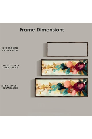 Tableau en pin - 40 x 120 x 3,5 cm