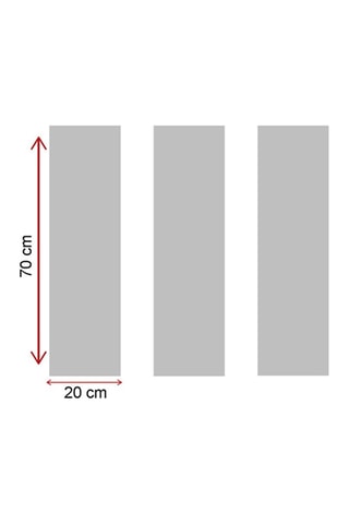 3 cuadros - 20 x 70 cm
