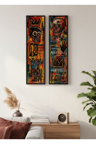 2 tableaux - 25 x 100 cm