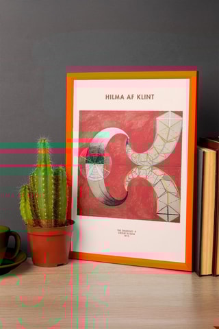 Cuadro «El cisne, número 9» Hilma Af Klint - 33 x 48 cm